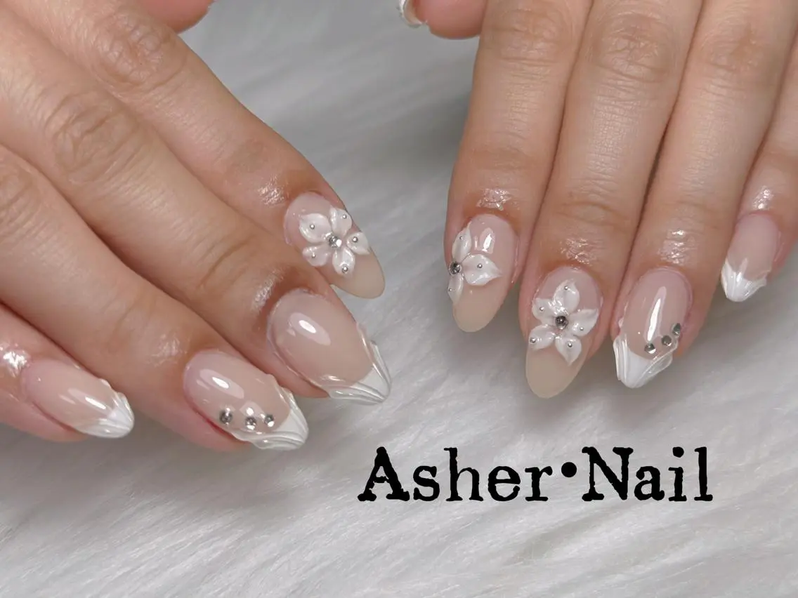 ネイル ハンドネイル ハンドケア Asher _Nailのネイルデザイン