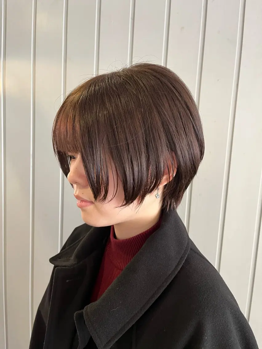 ショート 田中 結月のヘアスタイル