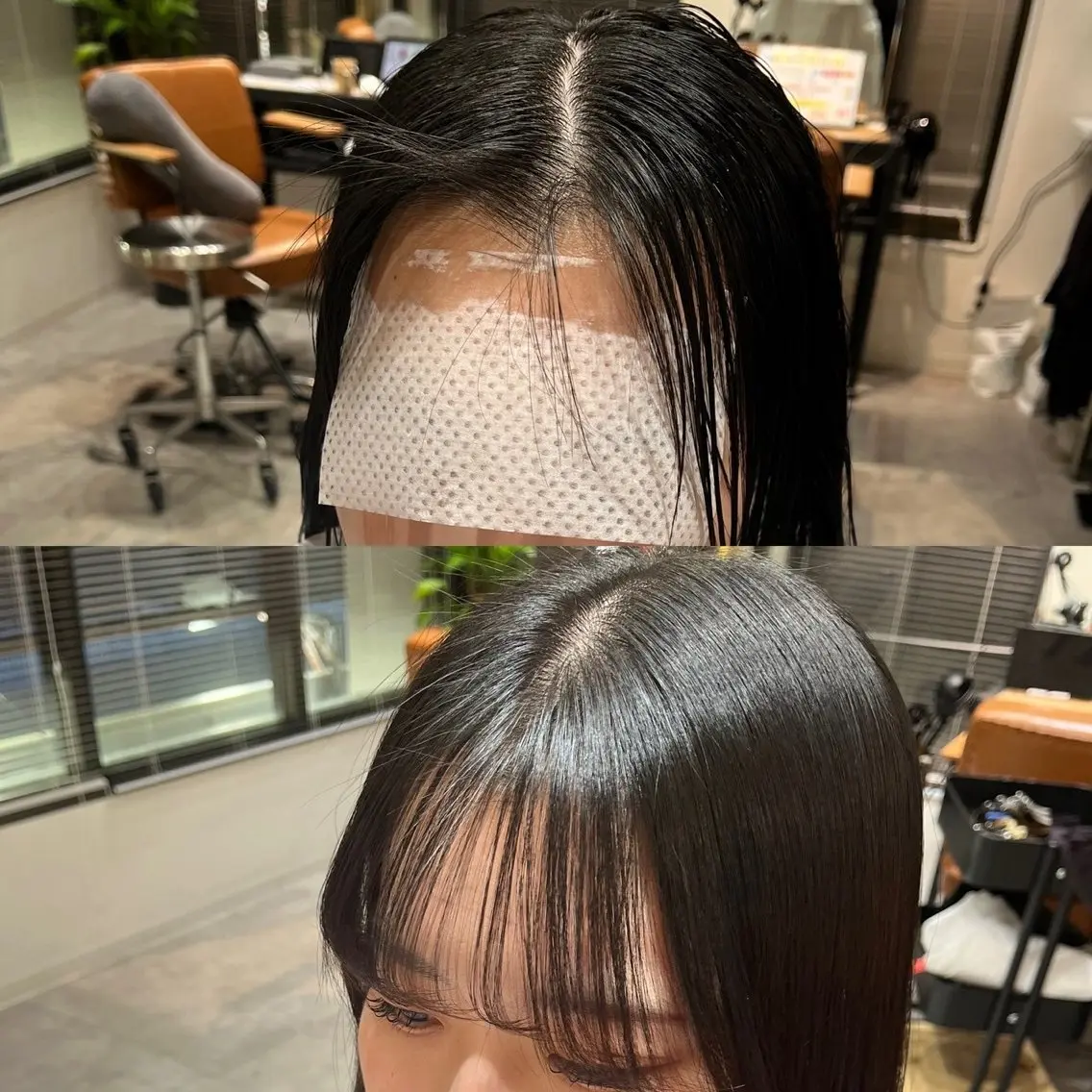前髪縮毛矯正🪄の写真