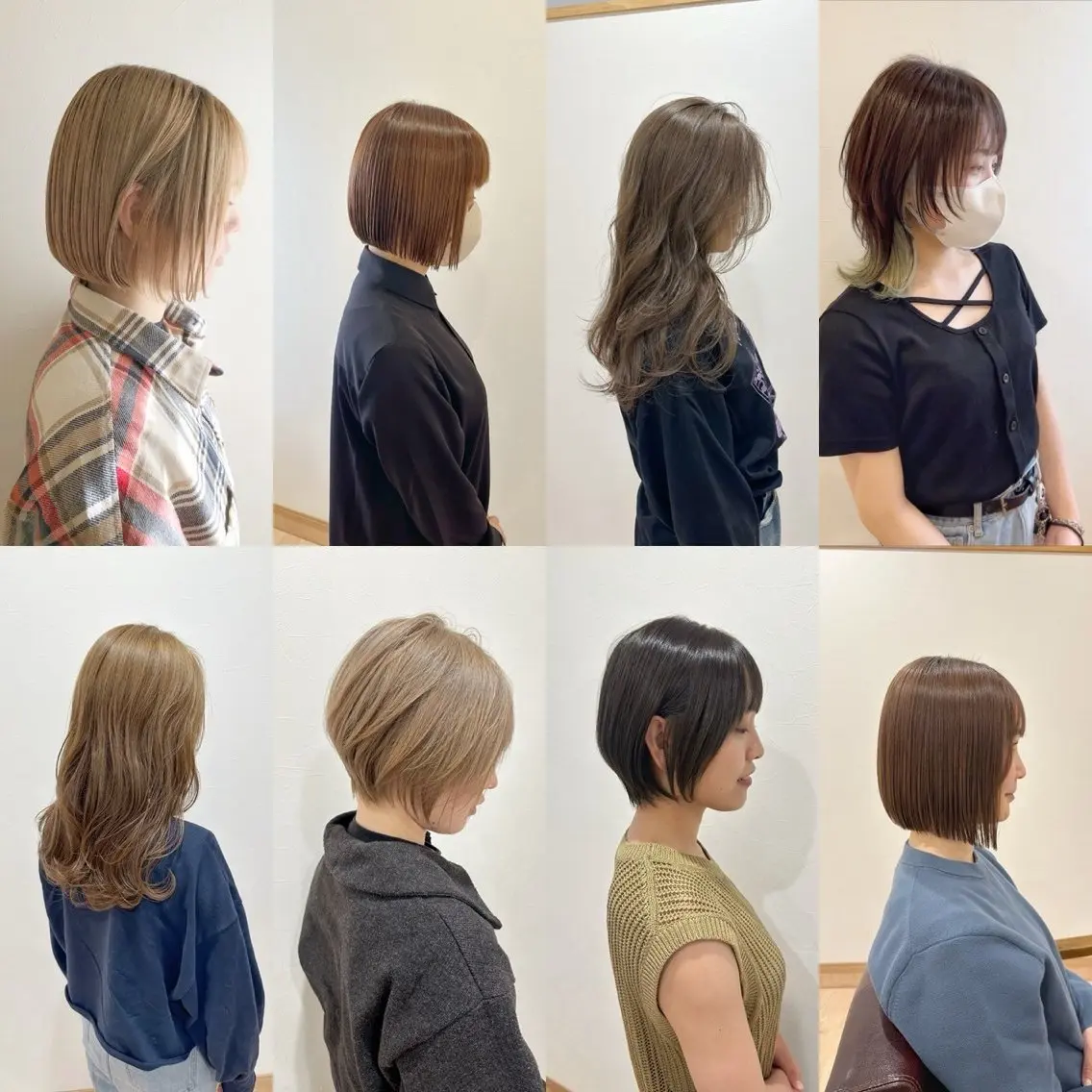 カラー 高橋 優実のヘアスタイル