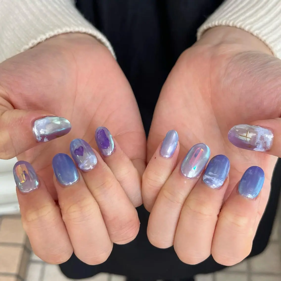 ネイル niconail 🧣ayu 📍烏山のネイルデザイン