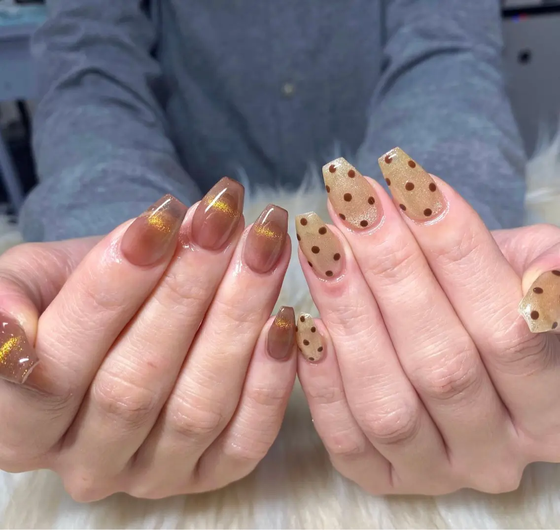 ネイル 長さ出し フレンチネイル ジェルネイル グラデーション 韓国ネイル ハンドネイル Nail&eye Belire 新宿のネイルデザイン