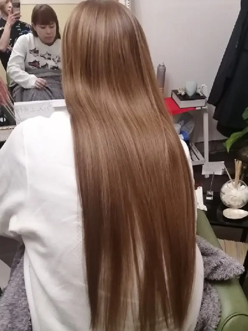 【初回特別】柔らかい縮毛矯正&3stepTRケア+毛先カット1cmの写真