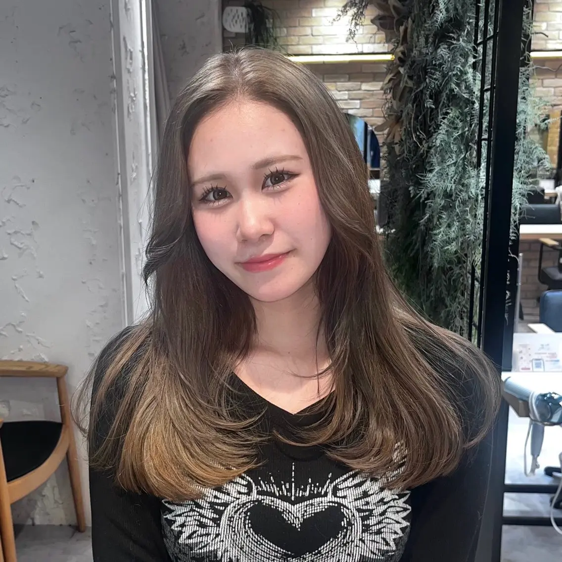 ロング カラー カット ヘアカラー 🩶レイナ🩶 color/nailのヘアスタイル