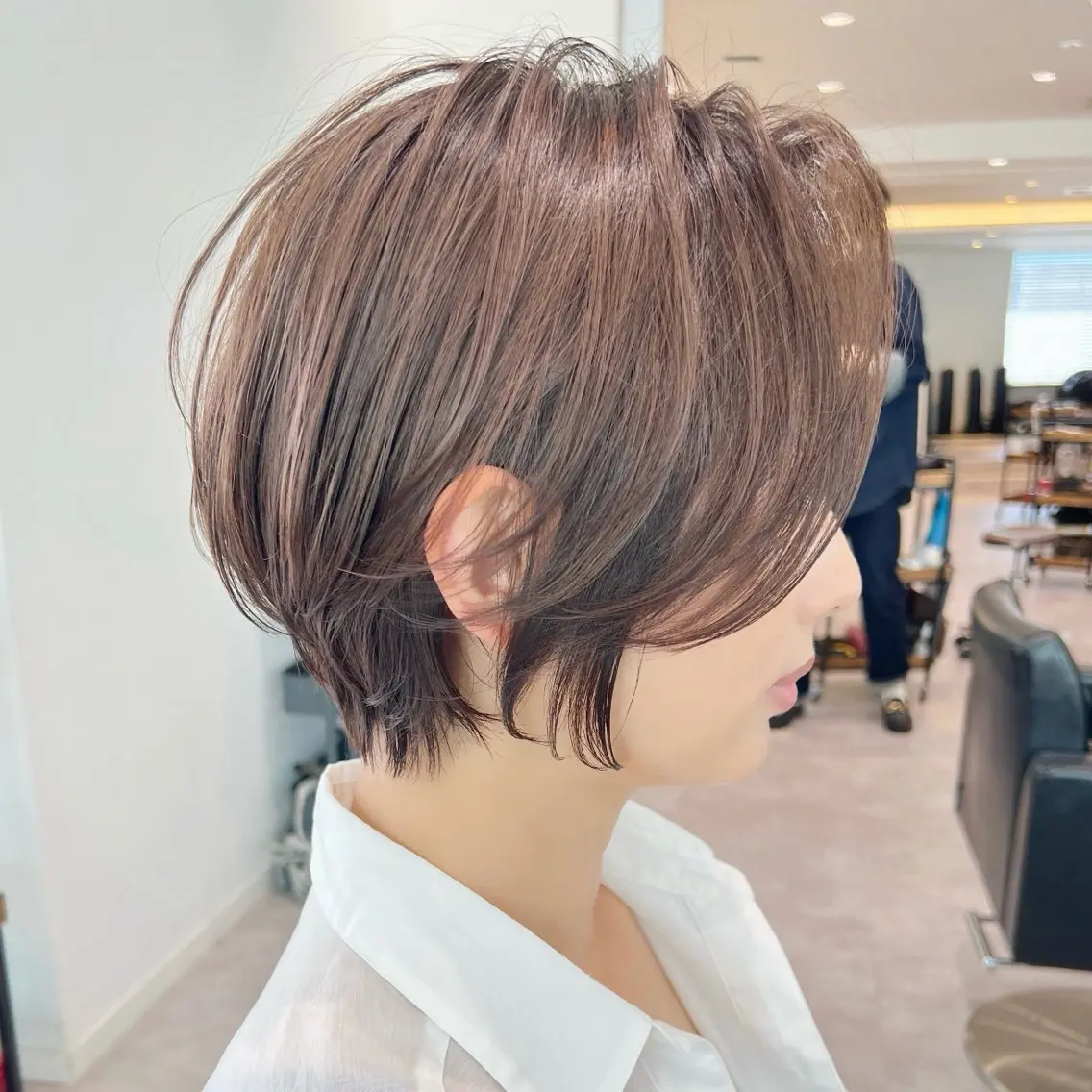 ショート ショートヘア ✨大人ショート専門 カットモデル/銀座のヘアスタイル