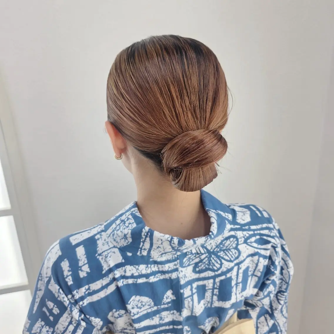 ヘアアレンジ 浴衣 ヘアセット toiro ちだしえりのヘアスタイル