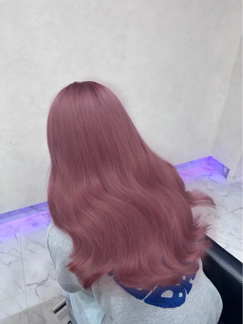 ロング カラー 🎀カット、カラーモ デルKANNA🎀のヘアスタイル