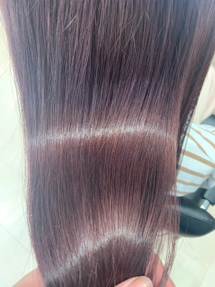 セミロング カラー liage ܀ꕤ୭* ちばかつら𖦞のヘアスタイル