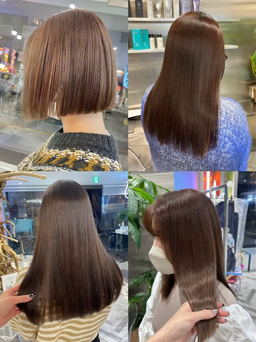 カラー ヘアカラー あいか⟡.· 似合わせカラーのヘアスタイル