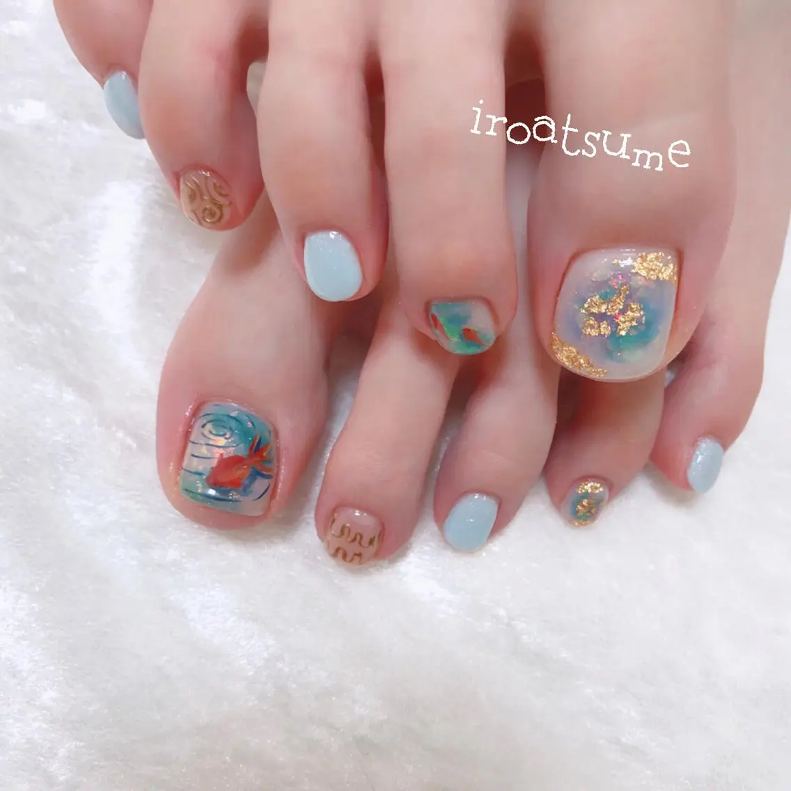 ネイル nail salon iroatsumeのネイルデザイン