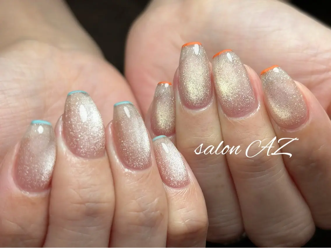 ネイル オフィスネイル ハンドネイル salon AZのネイルデザイン