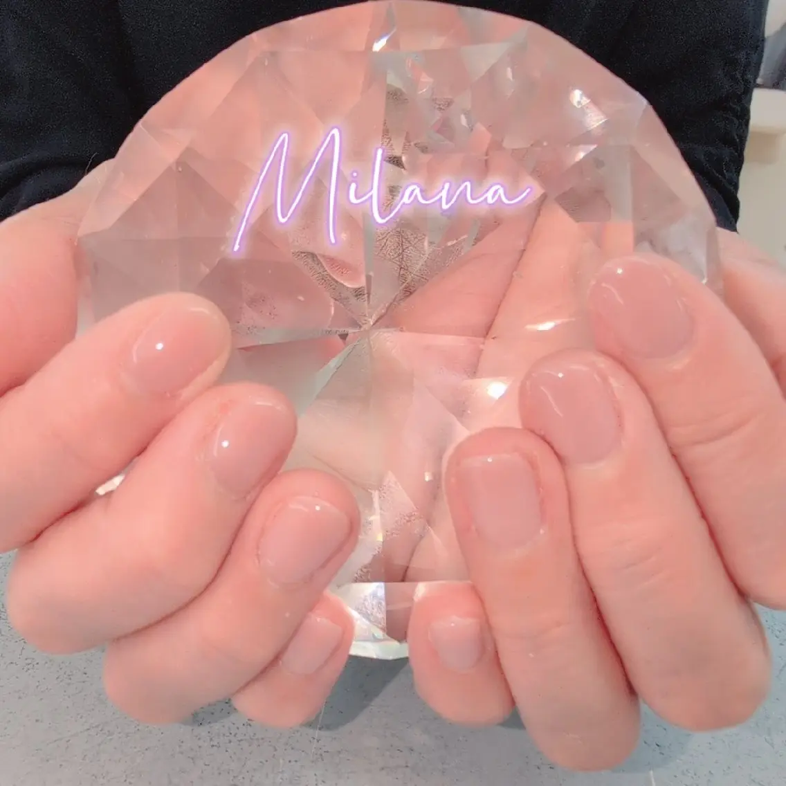 ネイル ワンカラーネイル ハンドネイル Milana 川瀬のネイルデザイン