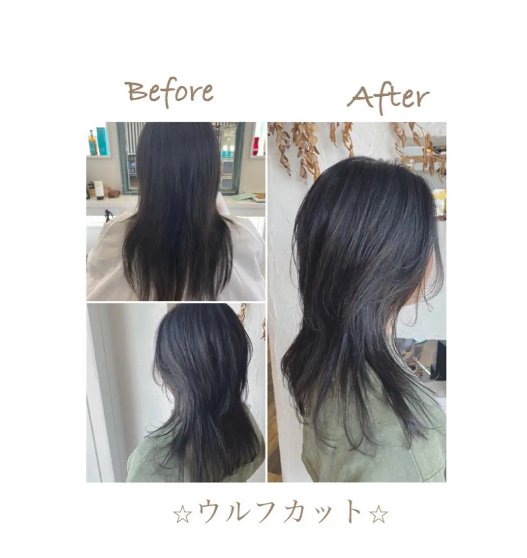 ミディアム カラー パーマ 豊橋美容院 ソンリエのヘアスタイル