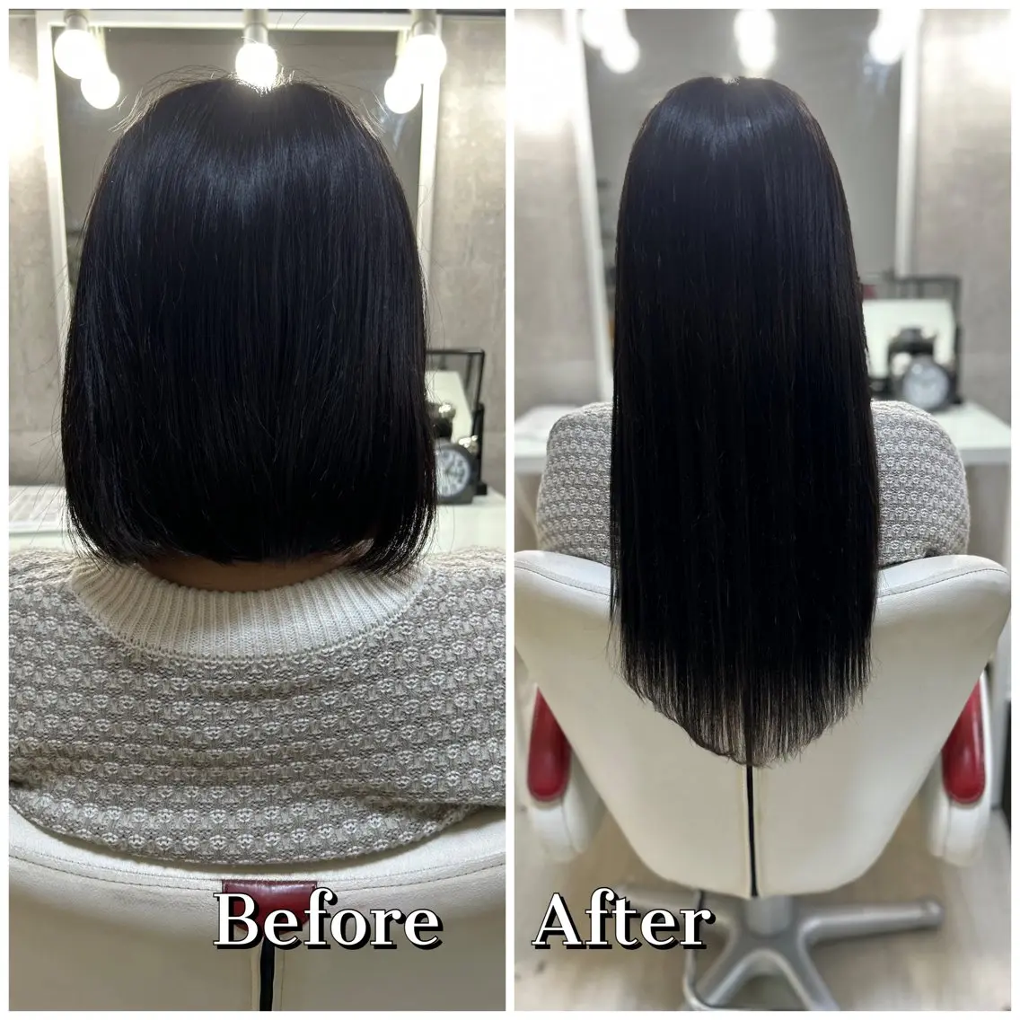 ロング エクステ 🫧ドレスアップ 南草津店🫧のヘアスタイル
