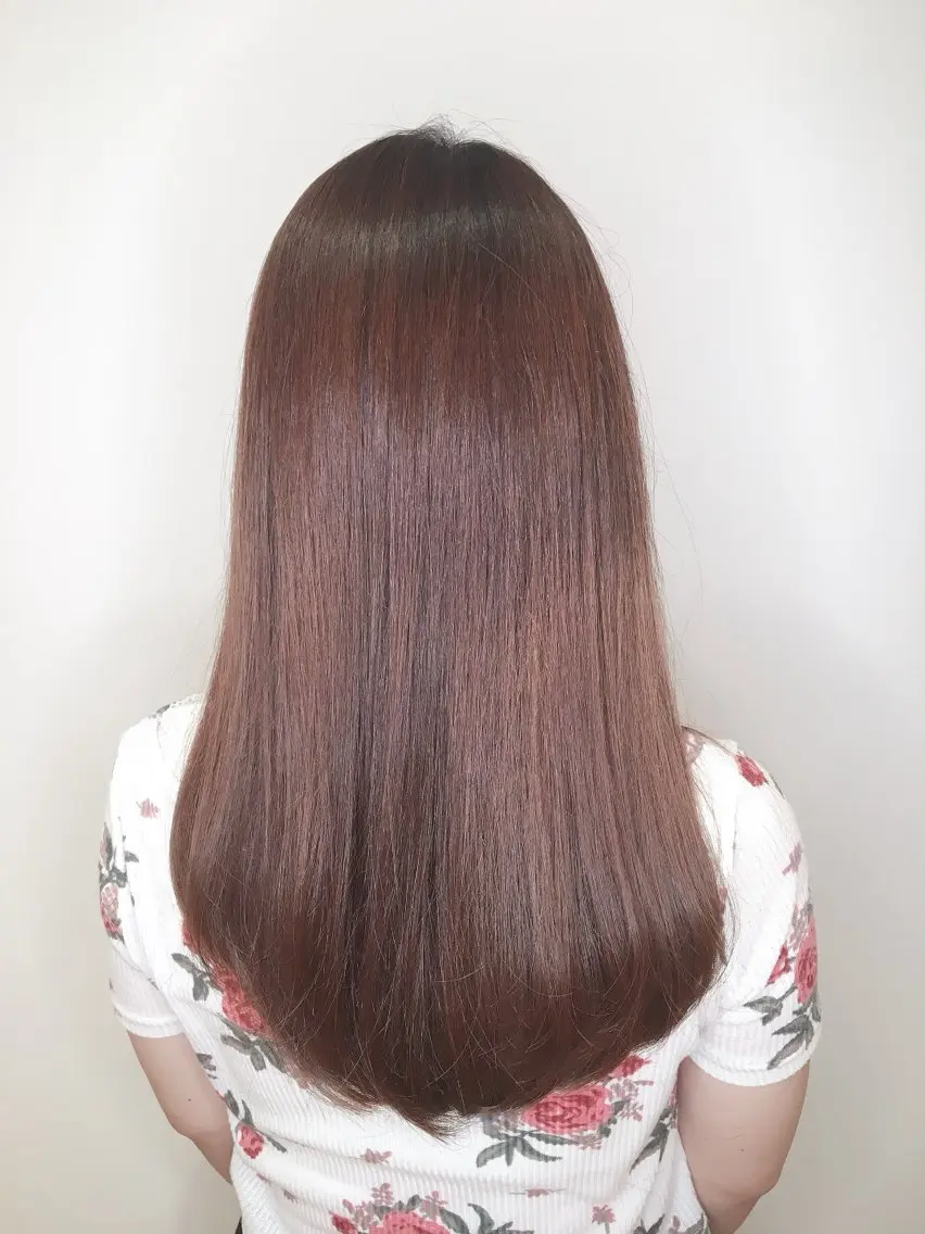 セミロング 艶髪🪄透明感カラー 井戸大喜のヘアスタイル