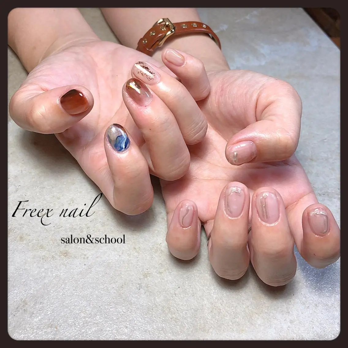 ネイル ニュアンスネイル freex nail /ニュアンス/個性派のネイルデザイン
