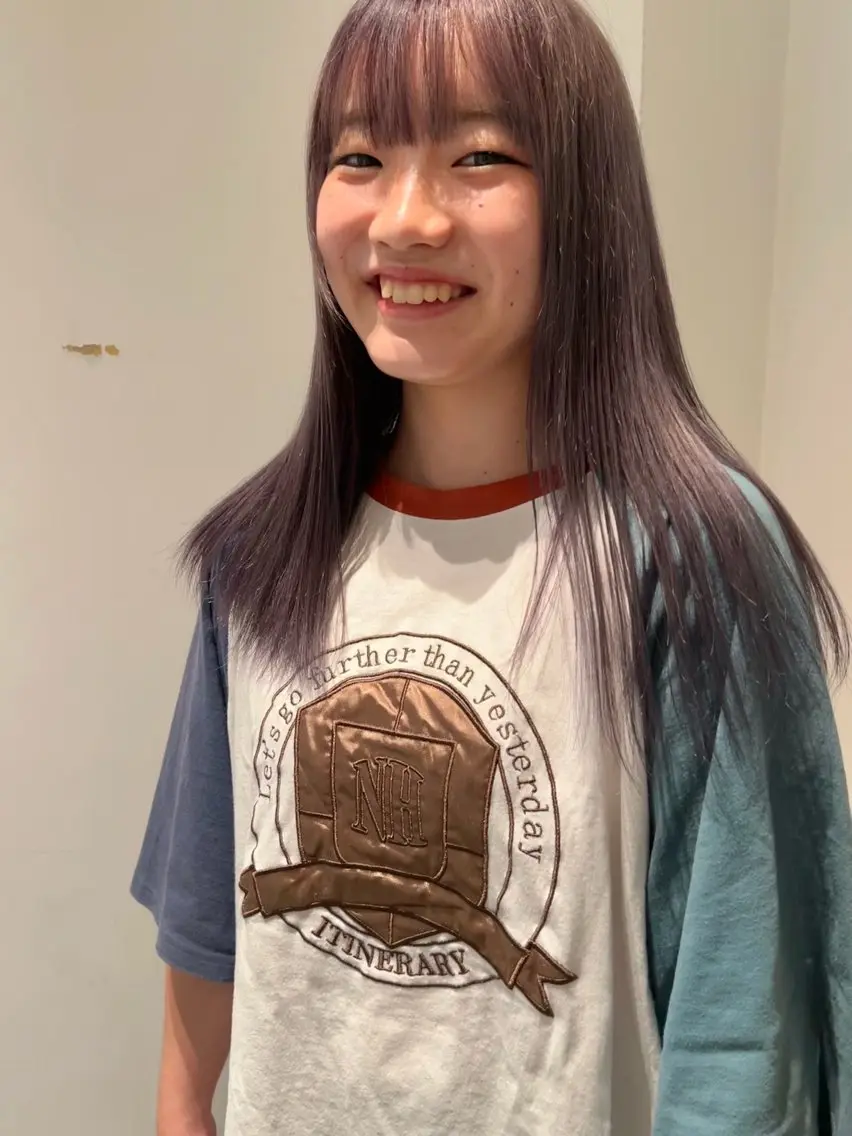 ロング カラー ムラコシヒカリ lapenseeのヘアスタイル