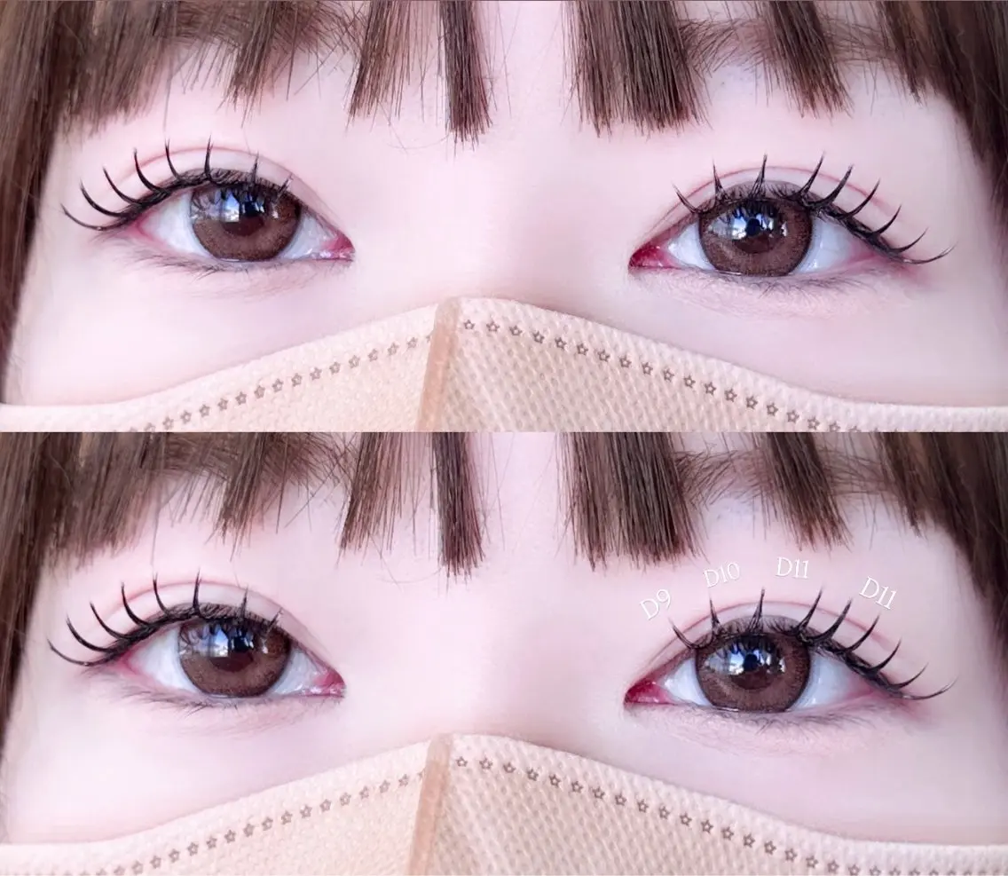 【仕上がり写真撮影OKな方限定】３Dラッシュ60束(180本)トリートメント束感仕上げ　3000円の写真