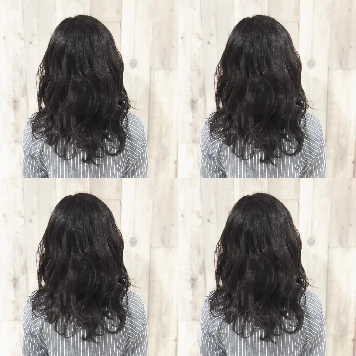 セミロング アッシュ アッシュブラウン 必ず笑顔で帰っていた だきます!安田祐貴のヘアスタイル