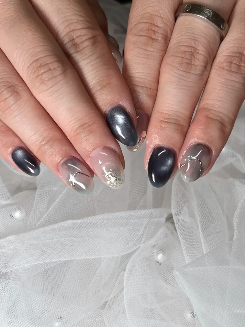 ネイル ハンドネイル なんば7nail YUZUHAのネイルデザイン