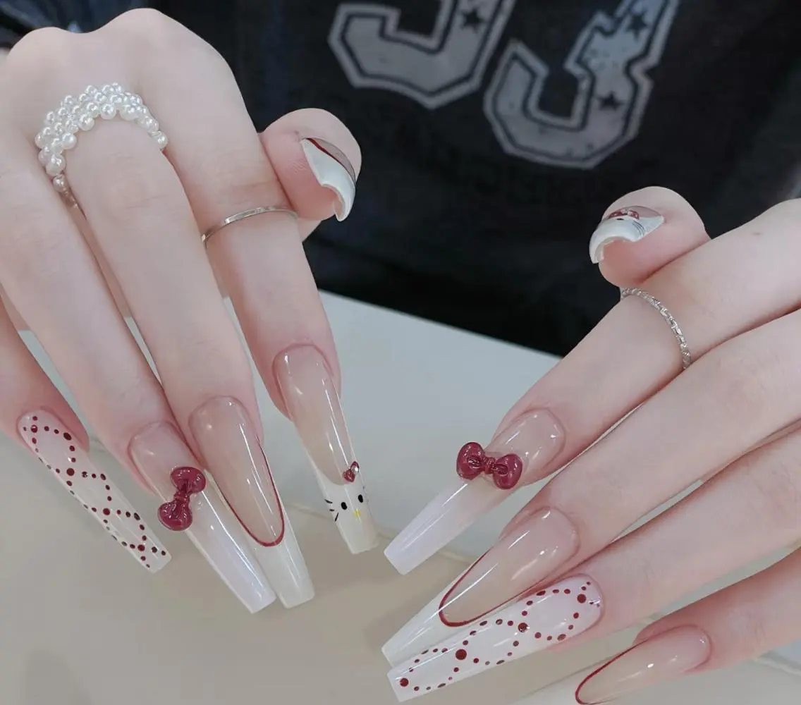 ネイル ハンドネイル ハンドケア 🍑 momo_nailのネイルデザイン