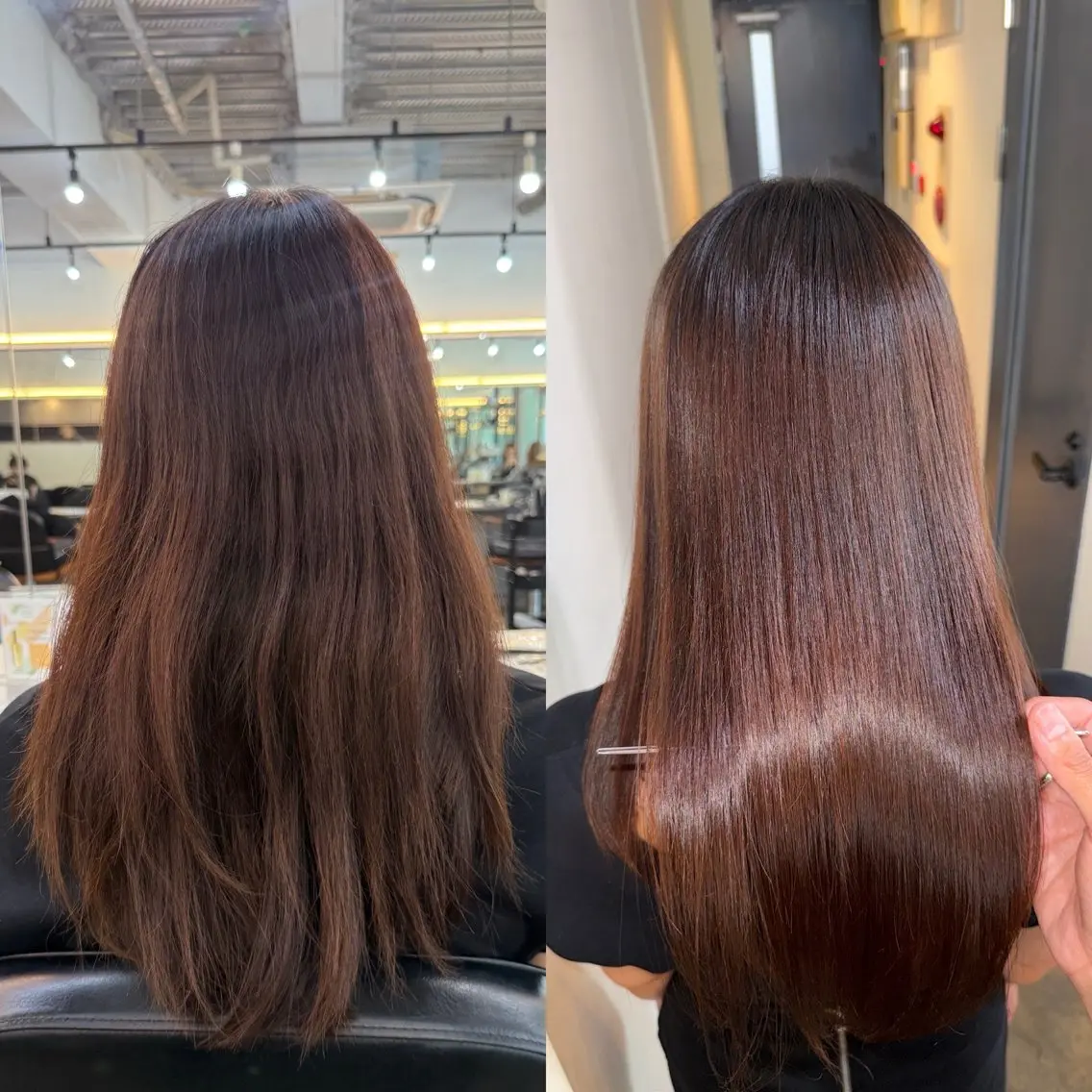 セミロング カット 縮毛矯正 トリートメント 縮毛矯正/レイヤー カット⭐️SHOTAのヘアスタイル
