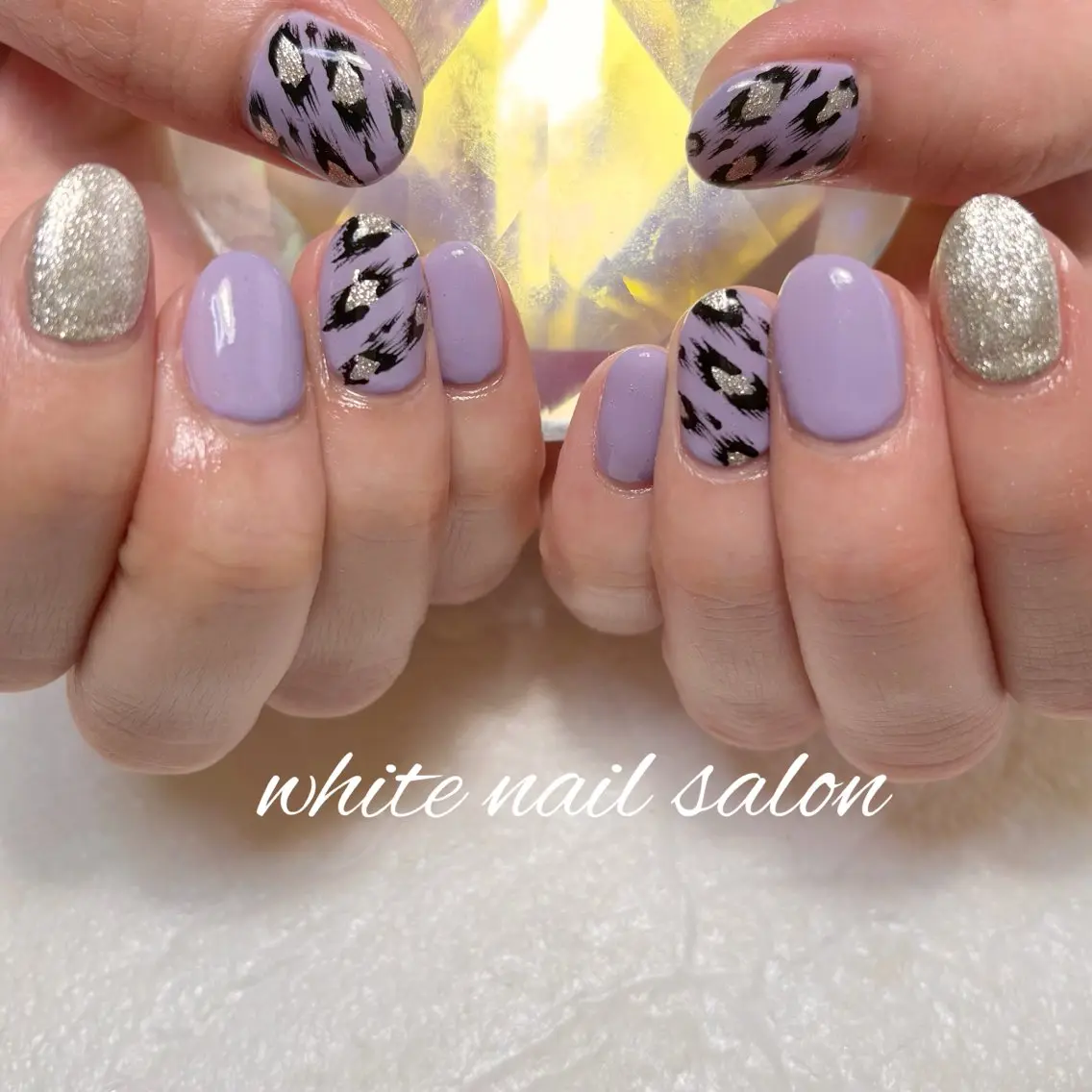 ネイル フットネイル ラメ(グリッター) ハンドネイル white nail salonのネイルデザイン