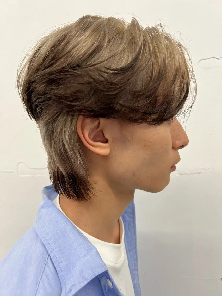 カラー メンズ メンズヘア Hikaruのヘアスタイル