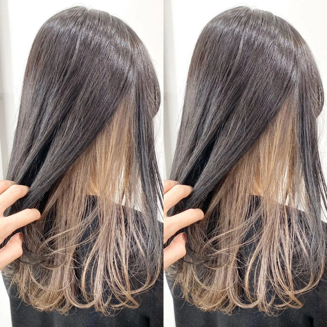 ミディアム カラー 🌙HIZUKI🌙 ハイトーン 艶髪のヘアスタイル