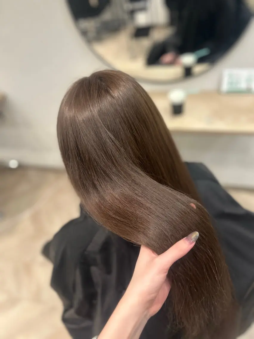 ロング カット ヘアカラー Marin🫐/ 名駅/レイヤーカットのヘアスタイル