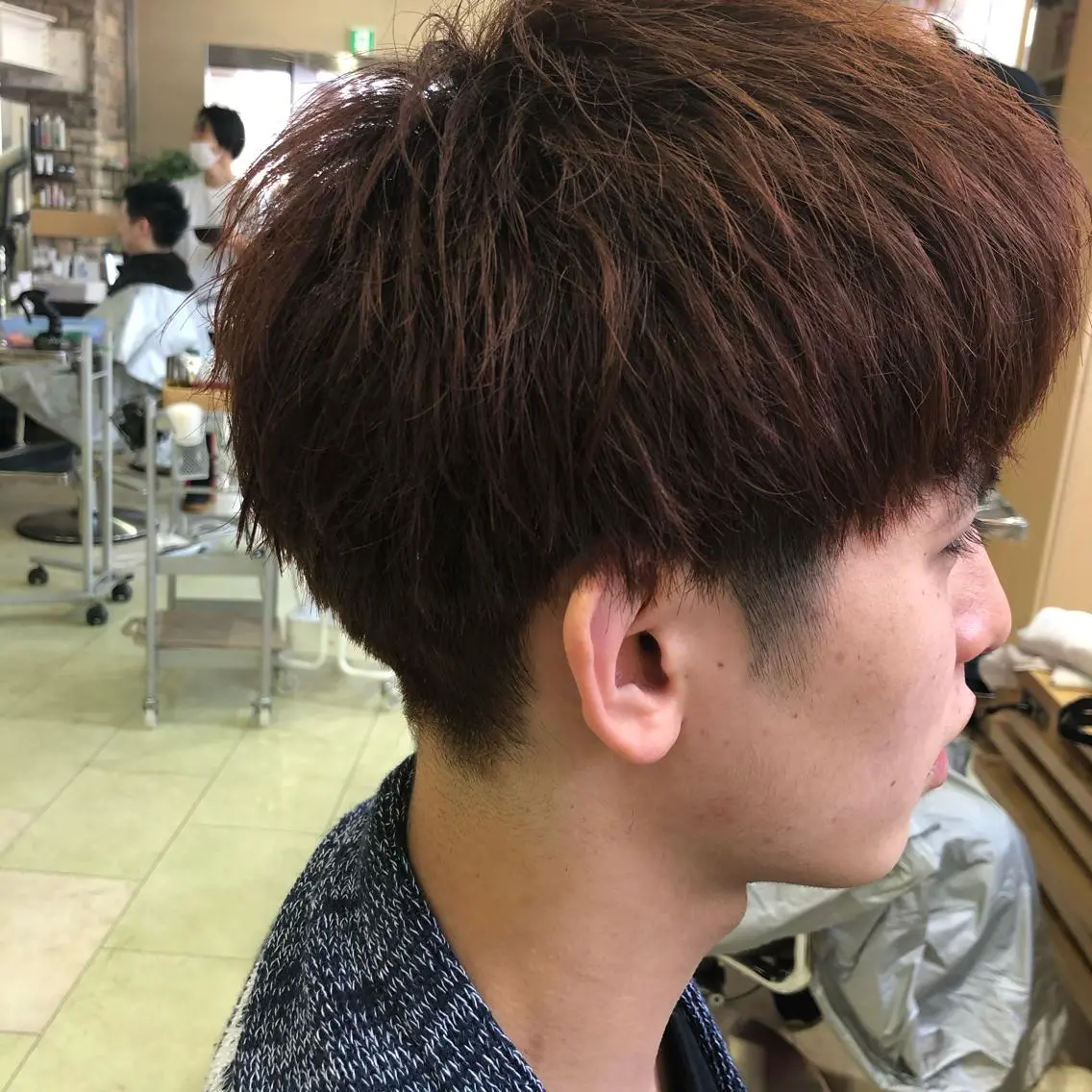 メンズ カット ヘアセット メンズ特化 古賀陸斗のヘアスタイル
