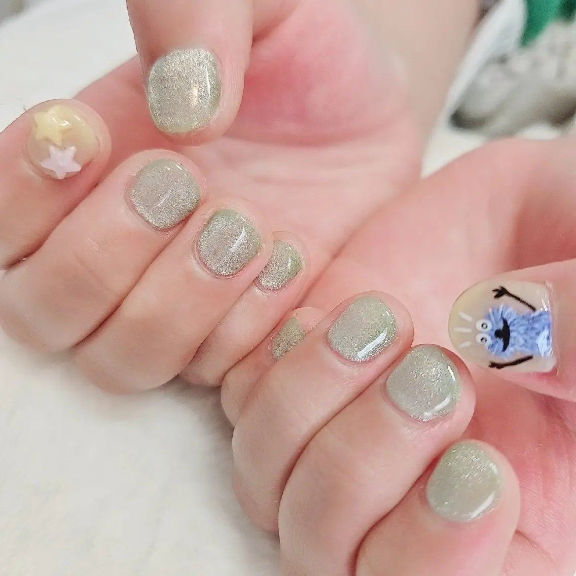 ネイル Nailsalon Wisteriaのネイルデザイン