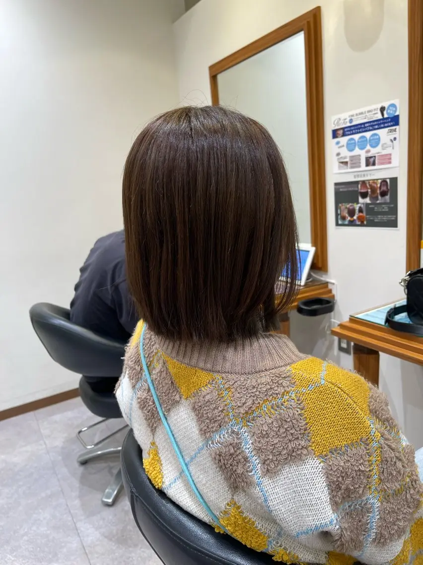 ミディアム カラー ✂︎髪質改善・ Yuitoのヘアスタイル
