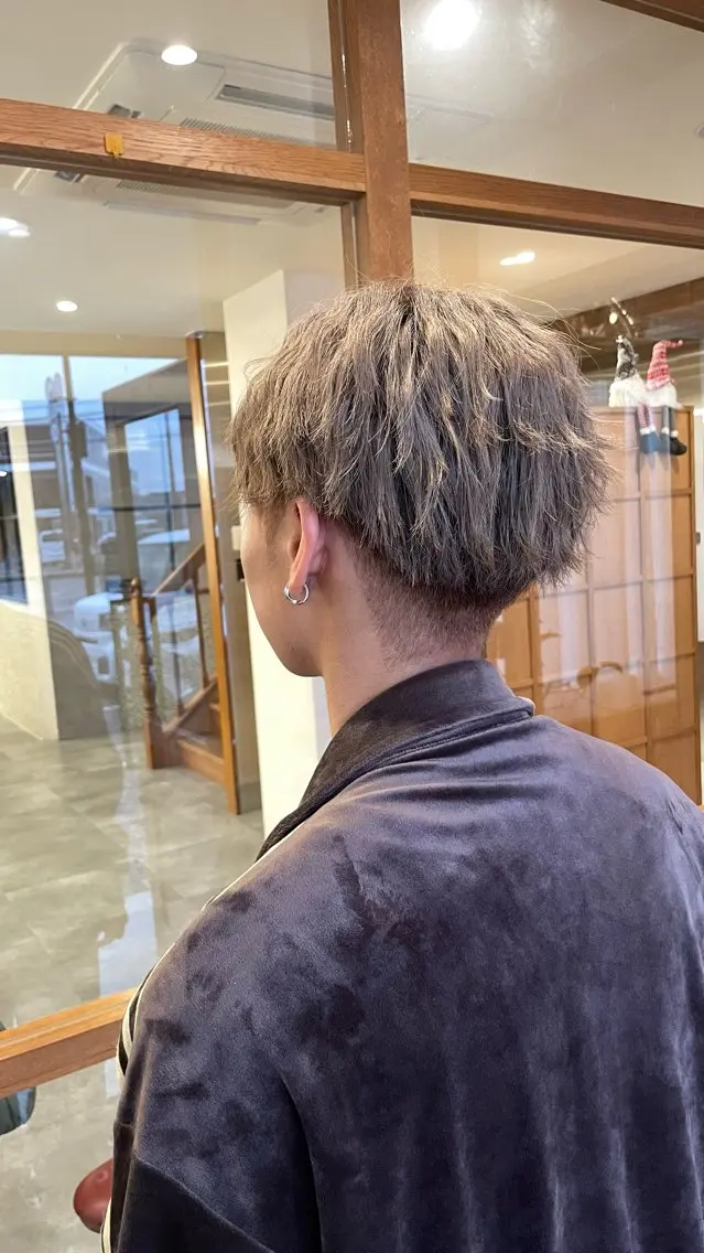 👦🏻メンズ シャンプーカットの写真