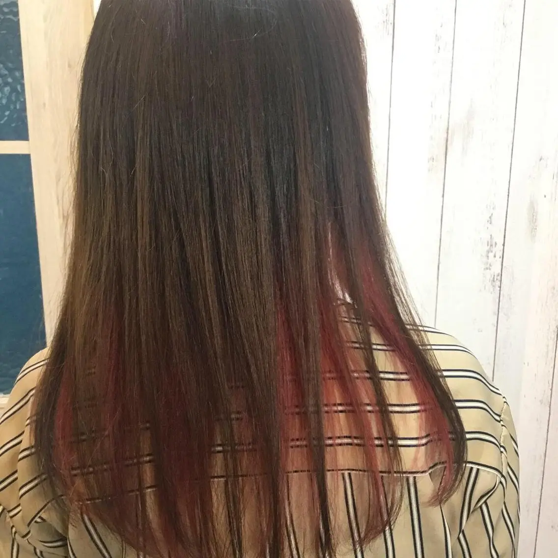 ロング カラー embrace エンブレイスのヘアスタイル