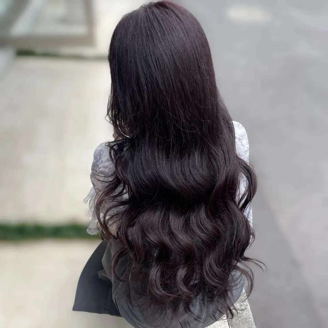 ロング カラー ブリーチなしカラー kana🐱のヘアスタイル