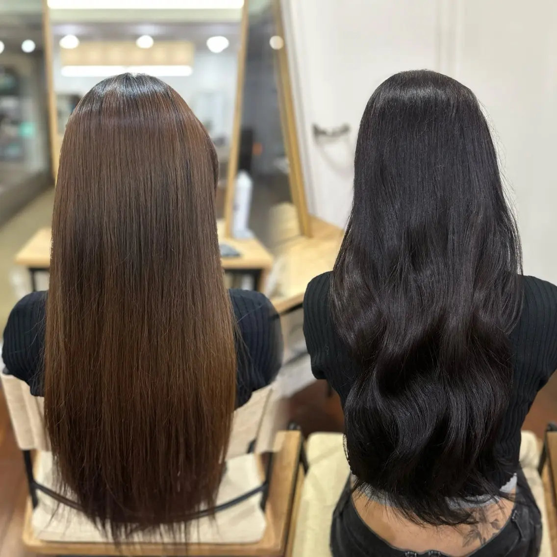 ロング カラー レッドカラー ヘアカラー 🩷仙台/暖色/ 艶カラー/えれな🩷のヘアスタイル