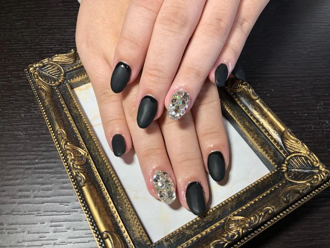 ネイル マットネイル シンプルネイル ハンドネイル Nail salon Caco.のネイルデザイン