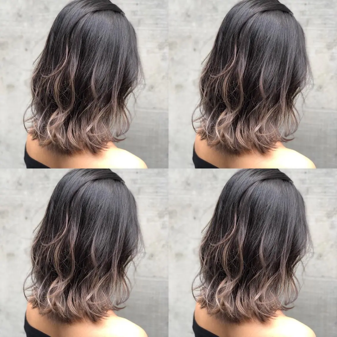 ミディアム カラー アッシュ ベージュカラー ブリーチ グラデーションカラー ミルクティーアッシュ ヘアカラー ミニモお気に入り数 No.1宍戸雄弥のヘアスタイル