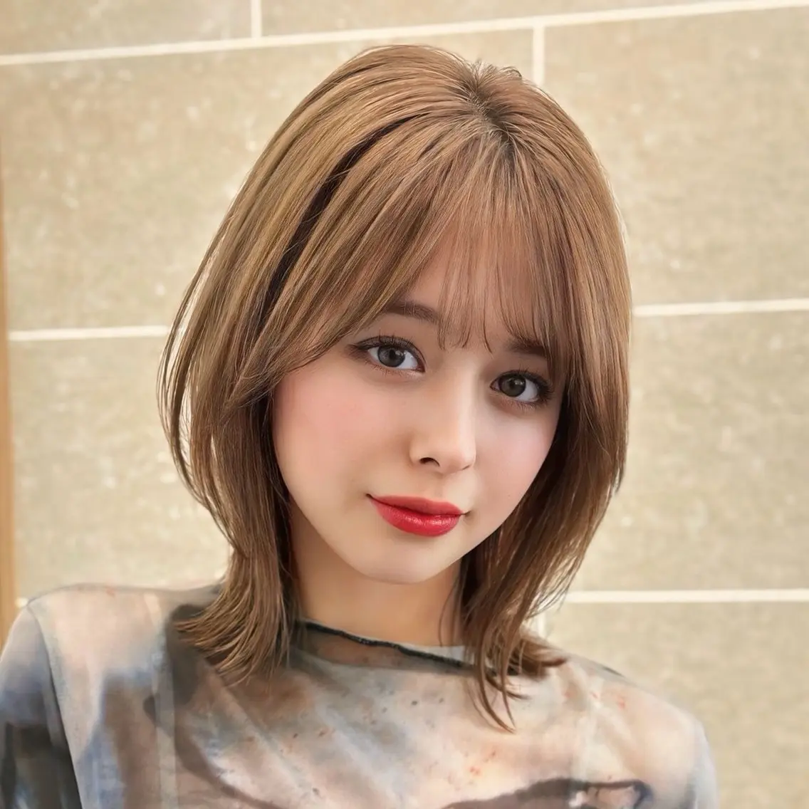 🌸謝礼金あり🌸ミディアムレイヤーカット限定+無料トリートメント✨の写真