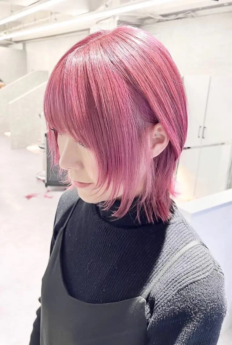 ショート カラー ヘアカラー 西村 理伽のヘアスタイル