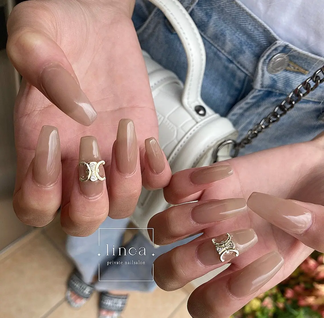 ネイル ニュアンスネイル シンプルネイル linoa nailのネイルデザイン