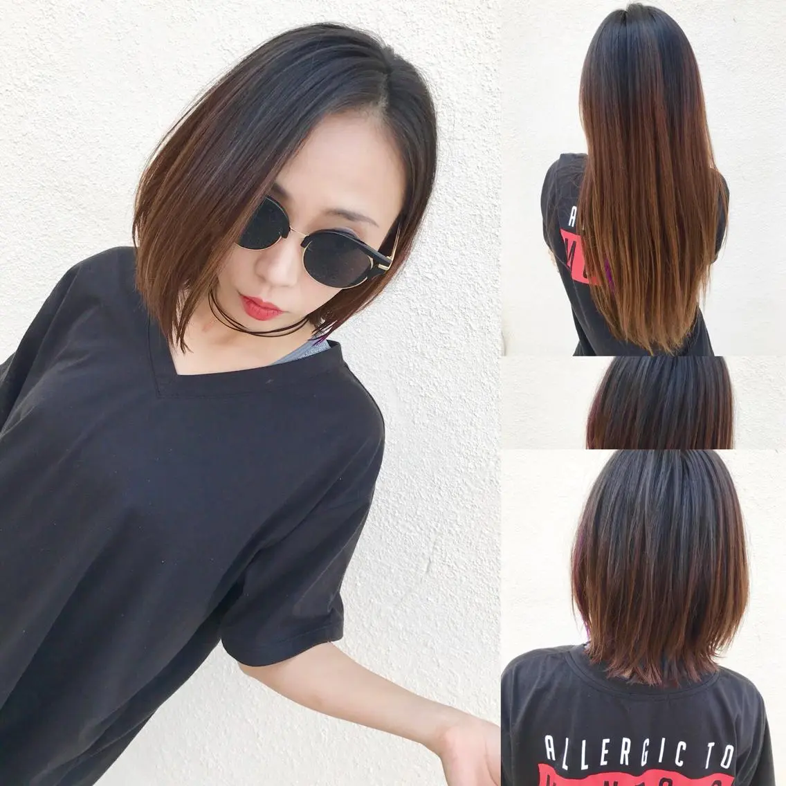 ミディアム カラー パーマ ヘアアレンジ ネイル マツエク・マツパ 吉川 宙翔のヘアスタイル