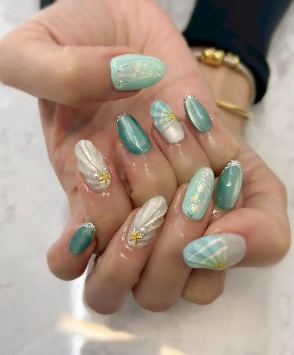 ネイル 持ち込み ハンドネイル ネイル ライクのネイルデザイン