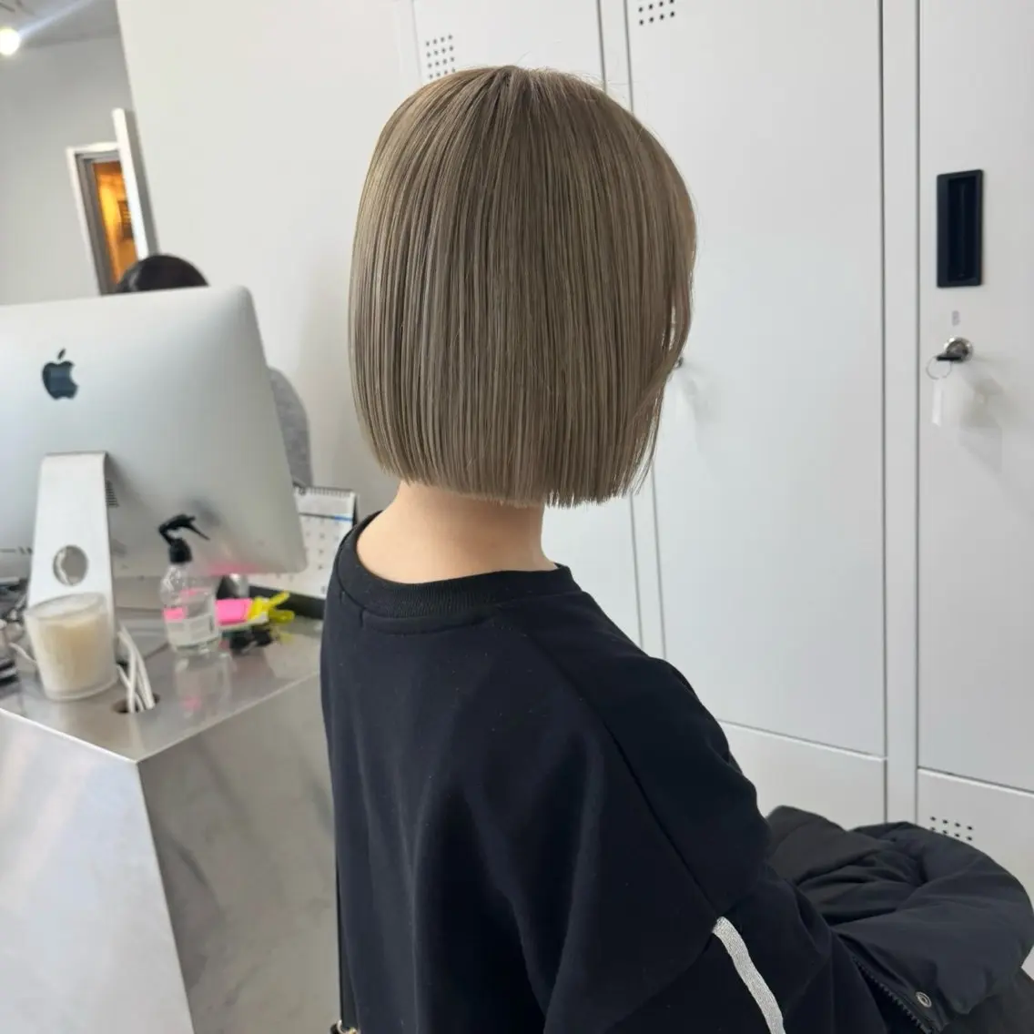 ショート ボブ カットモデル୨୧大阪 梅田タカシマリナ♡のヘアスタイル