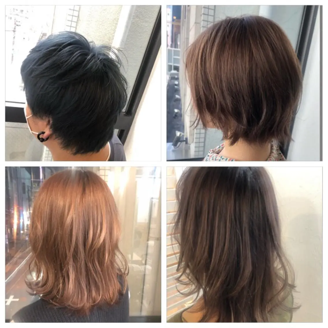 ミディアム カラー 髪質改善&ブリーチ 伊勢 祐一郎のヘアスタイル