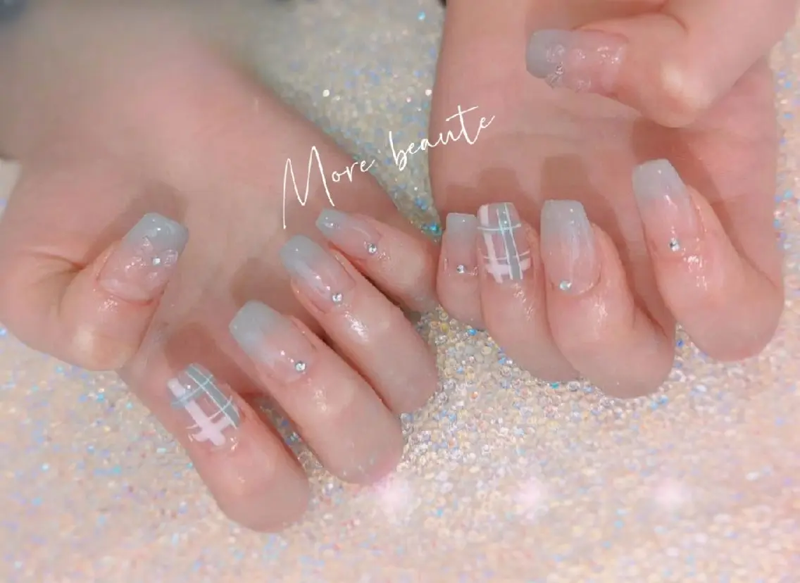ネイル アートネイル ジェルネイル ハート 韓国ネイル マグネットネイル ハンドネイル I LOVE ME NAIL.｡.:*♡のネイルデザイン