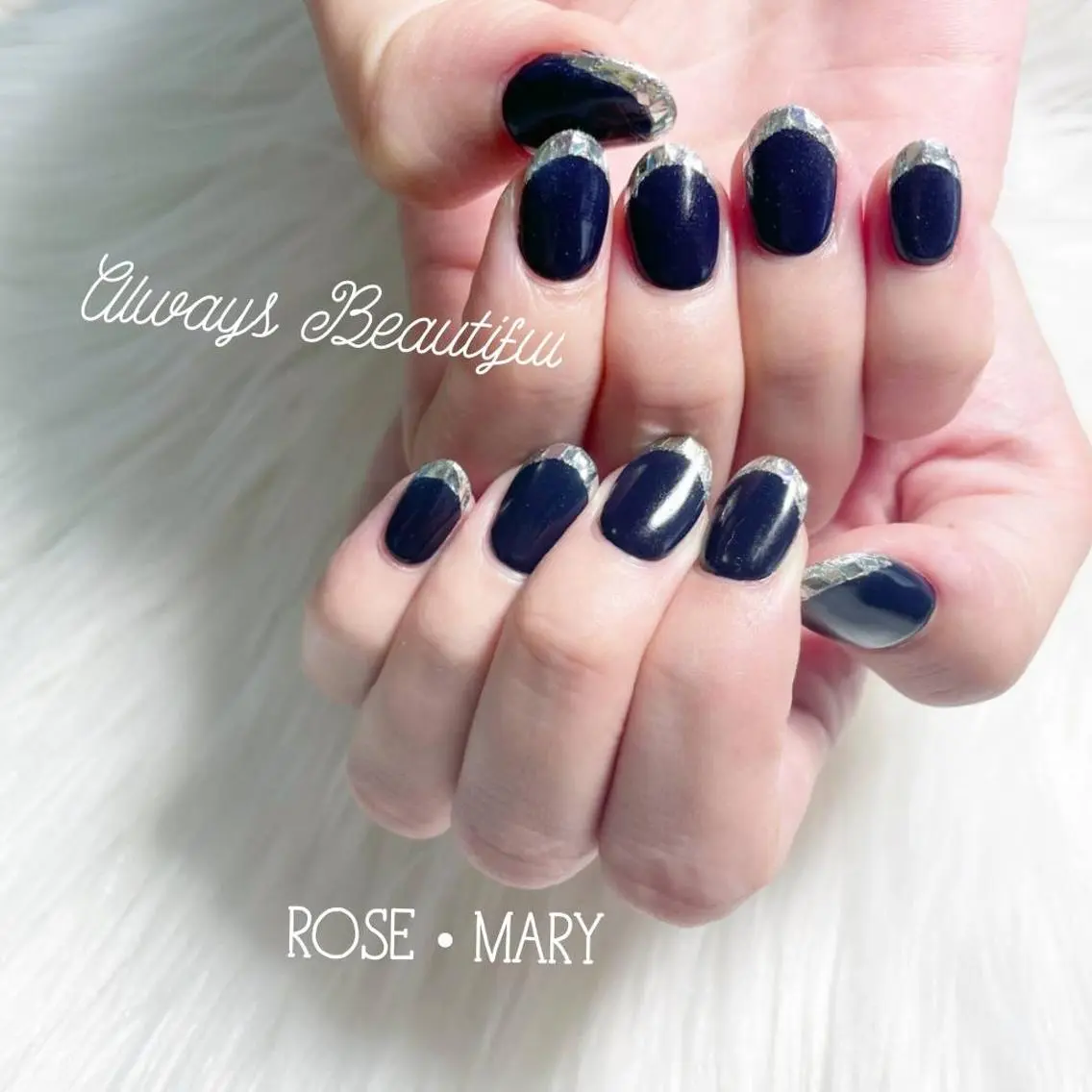 ネイル ハンドネイル ROSE・ MARY 鈴木のネイルデザイン