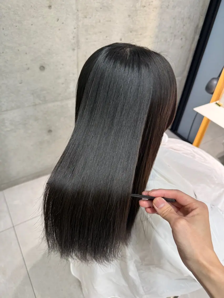 ロング カット トリートメント ゆーだい🇰🇷韓国 🇰🇷×髪質改善のヘアスタイル
