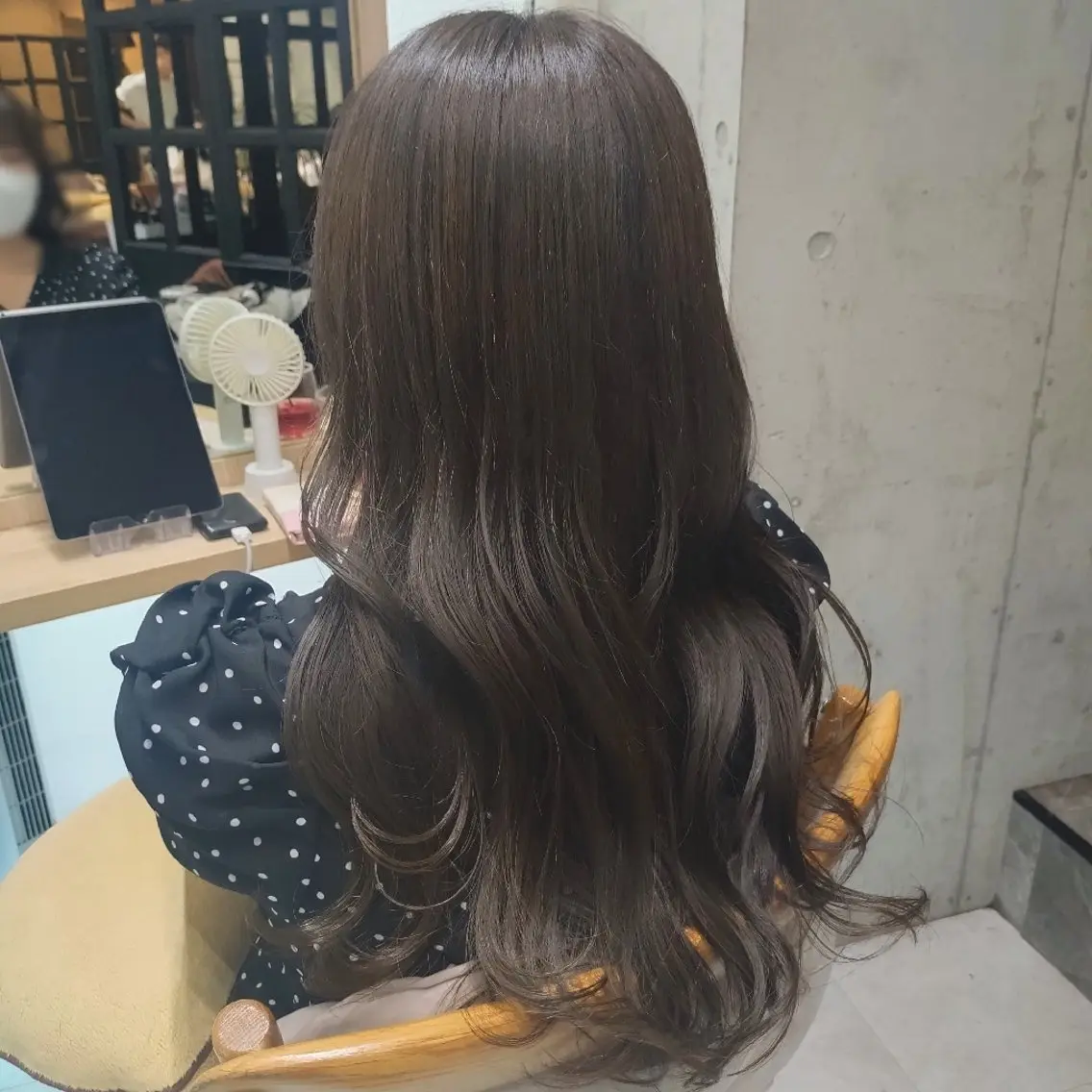ロング カラー カット ヘアカラー トリートメント ヘアアレンジ/柔らか 艶カラー/AKARIのヘアスタイル